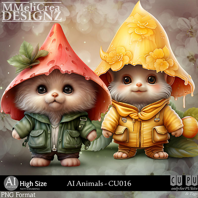 (image for) AI - ANIMALS CU016 (CU4PU/PNG)